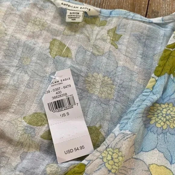 NWT American Eagle Brand Flower romper - Picture 5 of 8